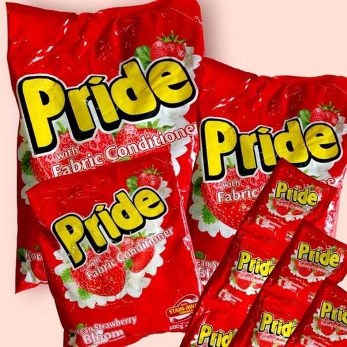 PRIDE POWDER DETERGENT WITH FABRIC CONDITIONER KOREAN STRAWBERRY BLOOM ...