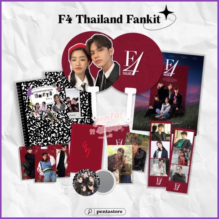 ✼ F4 Thailand Fankit § Bright Tu Dew Win Nani | Shopee Philippines