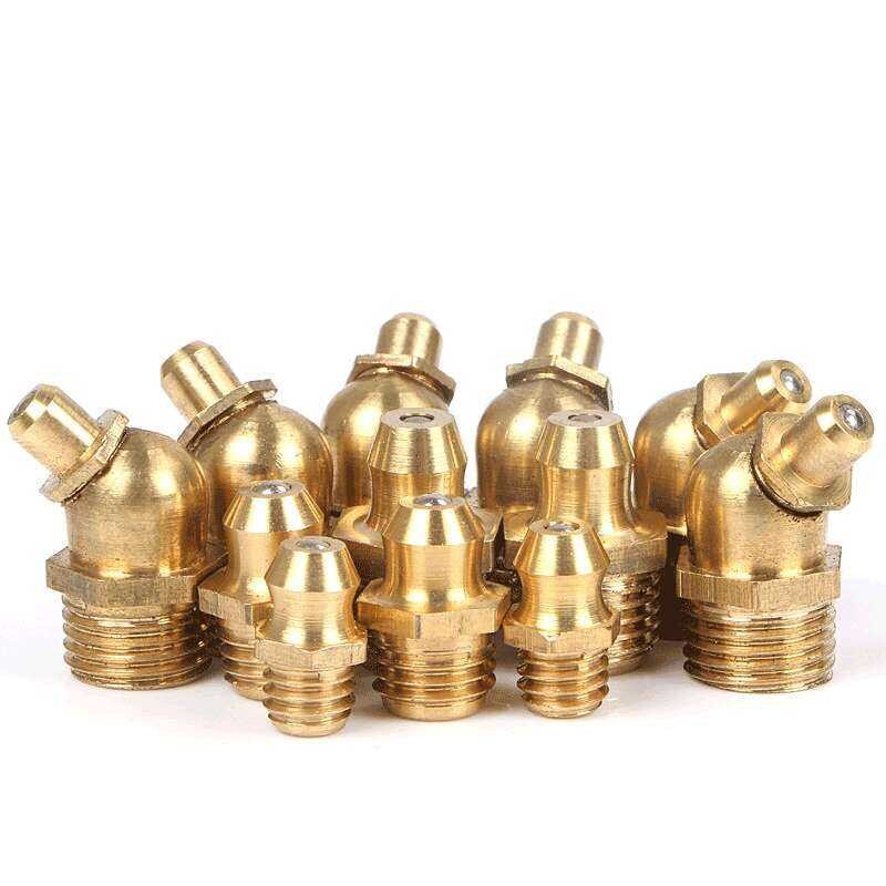 National Standard Pure Copper Nipple Cup Gun Injector Straight and Bent ...