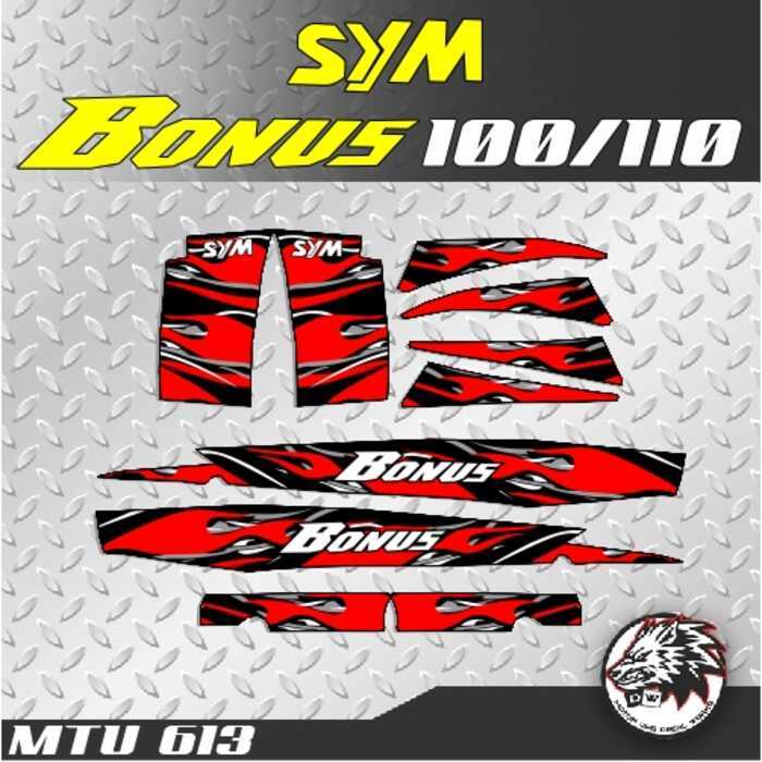 Sym Bonus Custom Decals Laminated F12 | Shopee Philippines