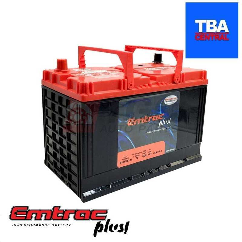 EMTRAC PLUS CHROME 46B24l 1Snf/Ns60l CAR BATTERY Qr-8725275 3Cb ...