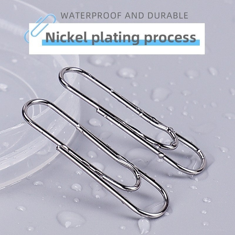1000pcs Large Capacity Metal Paper Clips Rust Resistant Heavy Duty ...