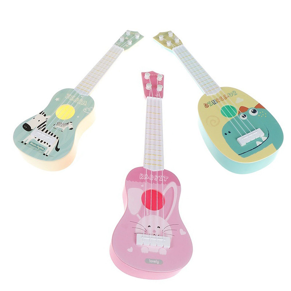 Instrument Musical Portable String 4 Ukulele Guitar Small Toy Kids For ...
