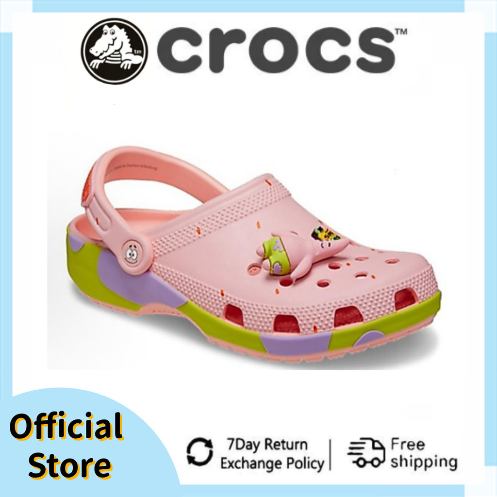 CROCS X SPONGEBOB SQUAREPANTS Classic Cartoon Anti Slip Casual Slippers ...