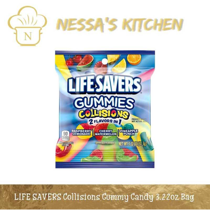 COD LIFE SAVERS Collisions Gummy Candy 3.22Oz Bag [Nessa’S Kitchen ...