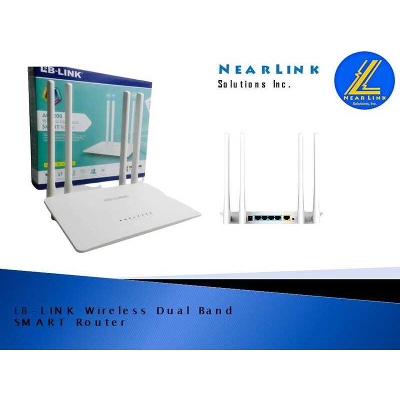 Lb-Link WIRELESS DUAL BAND SMART ROUTER Ac1200 F49 | Shopee Philippines