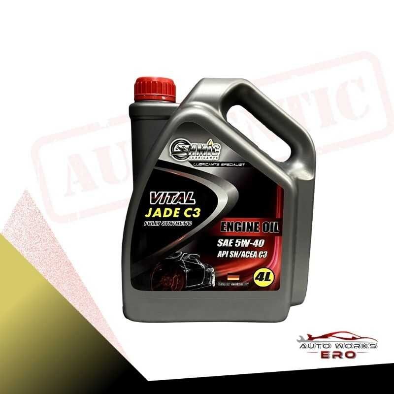 SAMIC 5W40 Full Synthetic Vital Jade C3 Engine Oil 97D | Shopee Philippines
