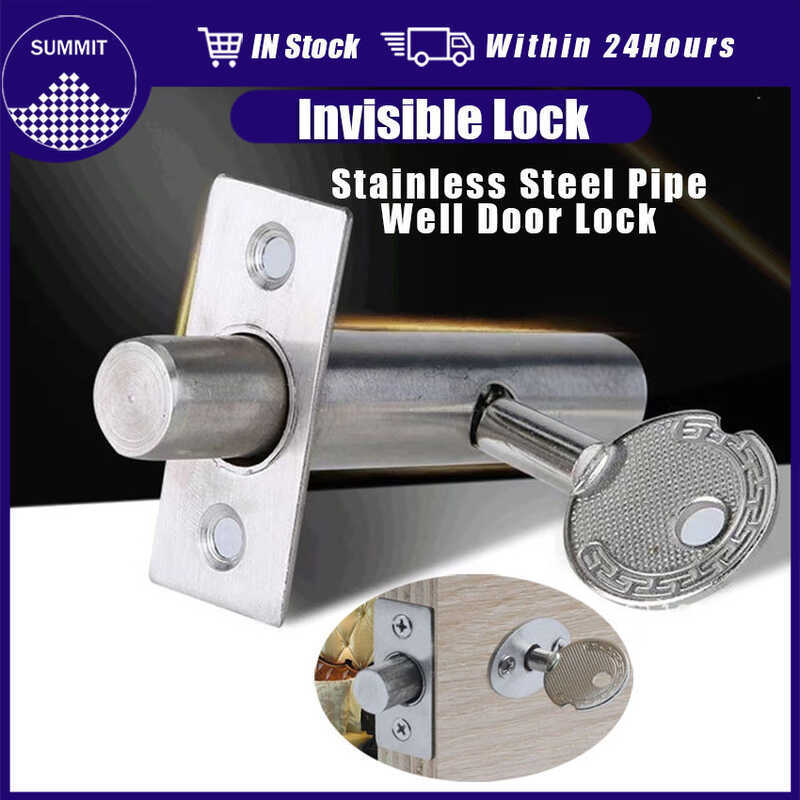 1Pc Inviible Pipe For Concealed Door Fire Ecape Stainle Steel Mortie ...