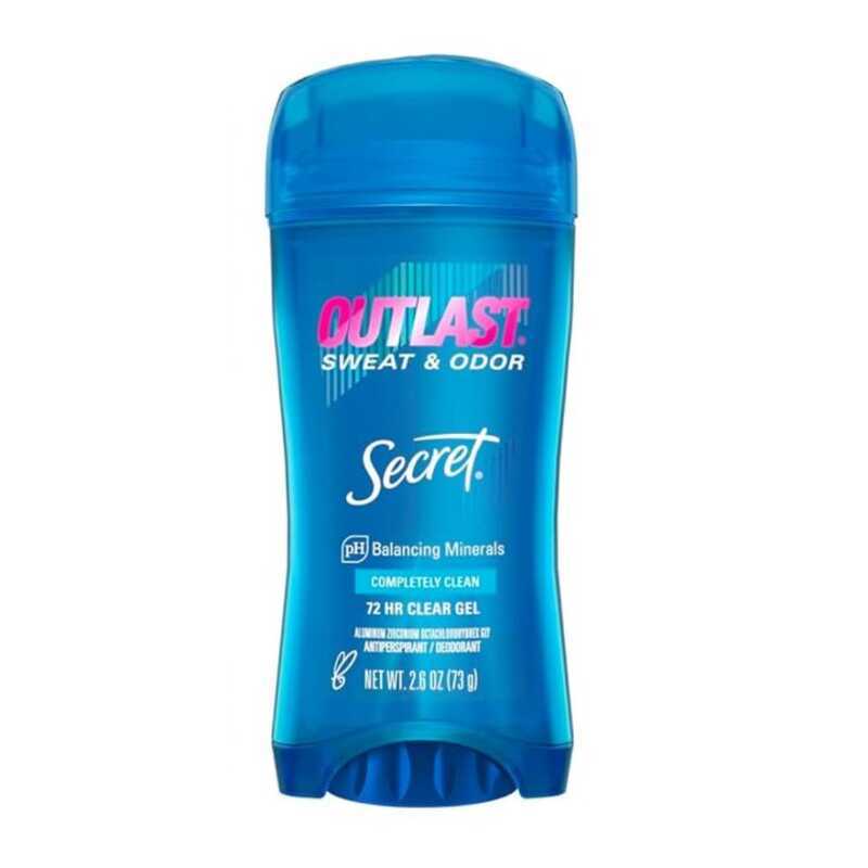 Déodorant Solide Secret Outlast Completely Clean Invisible 73 G - Sans Parfum