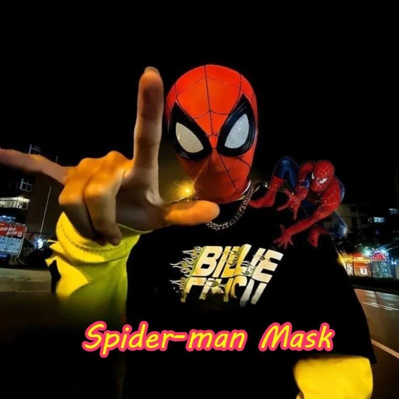 Spiderman Masks Full Face Cover Miles Morales Gwen Stacy Iron Spider ...