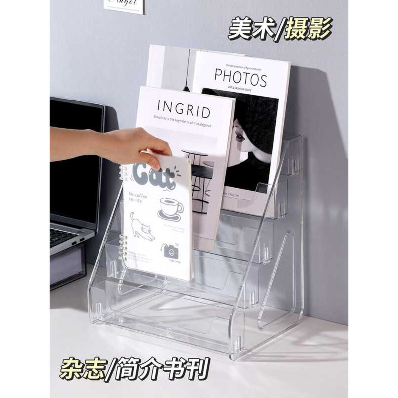 Office Desk Organizer Dining Room Brochure Desktop Small Bookshelf ...
