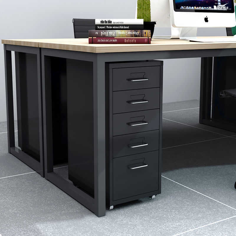 Metal Filing Cabinets Stands Storage Under Table Office Side Drawer ...