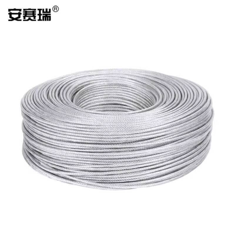 ☑♥ Ansairui 304 Stainless Steel Wire Rope Industrial Traction Rope ...