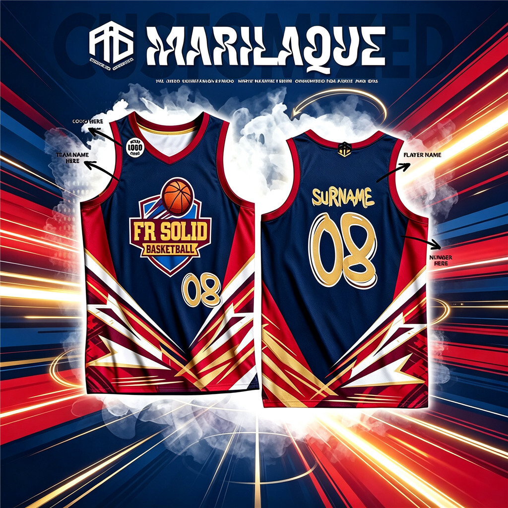 MARILAQUE FR CONCEPT BASKETBALL SANDO AND SHORT CUSTOMIZED SUBLI ...