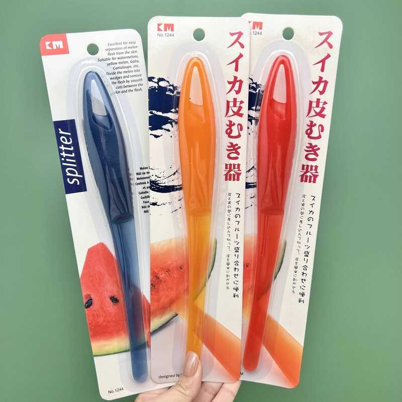 Japan KM Hand-Friendly Slicer Watermelon Tool Fruit Cutting Plastic ...