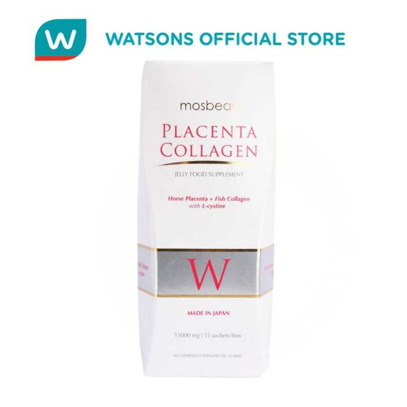 MOSBEAU Placenta Collagen Jelly 15Mg X15 Sachet Per Box C13 | Shopee ...
