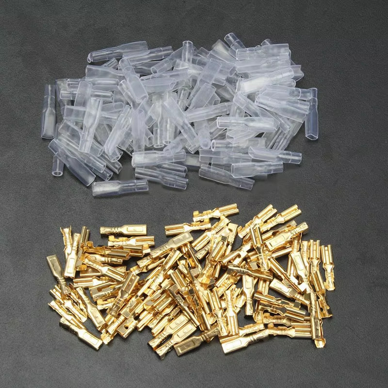 200Pcs 4mm Classic Bullet Connectors Male Female Socket Terminal for ...