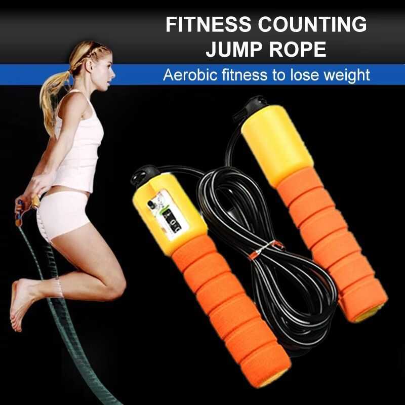 Mechanical Counter Skipping Jumping Rope 387 | Shopee Philippines