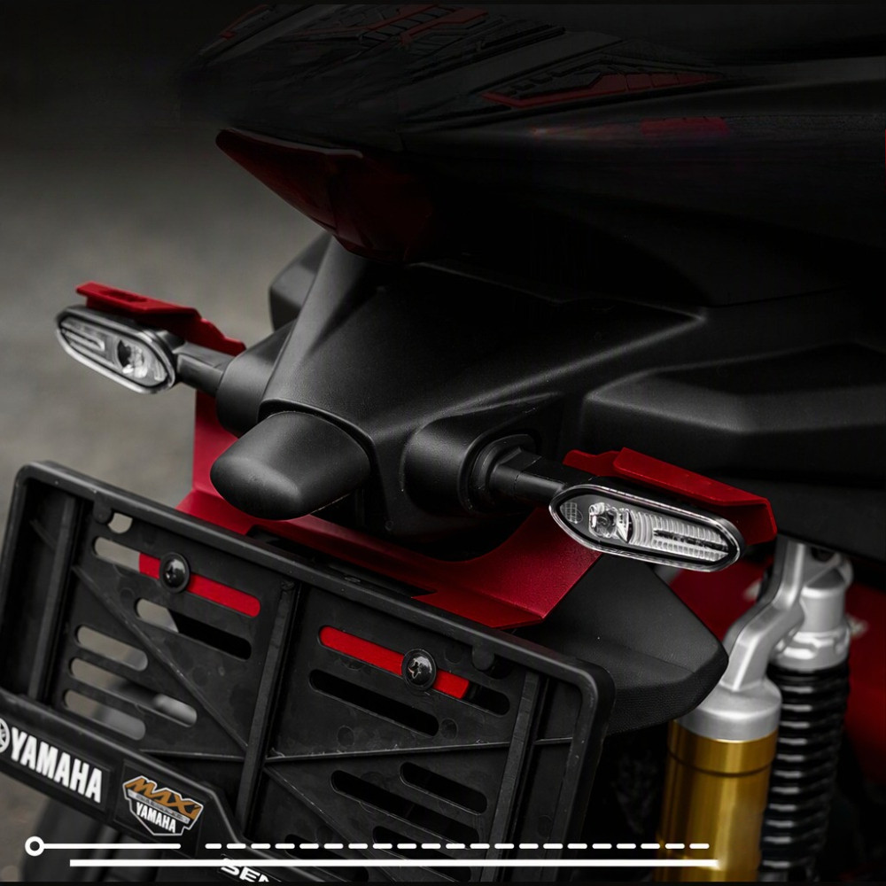 Signal Light Protector Rear Turn Signal Lamp Guard for Yamaha Aerox V1 ...