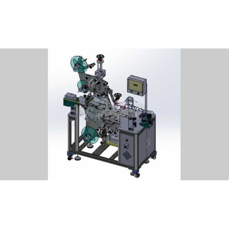 Fully Automatic Labeling Machine Drawing CAD Equipment 3D Model Non ...
