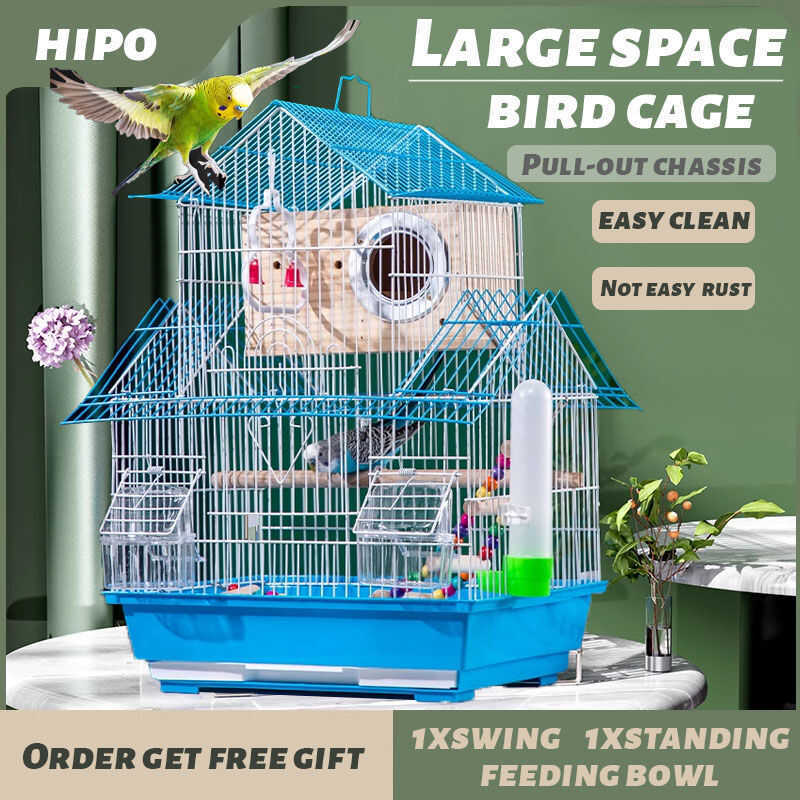 Photo inspiration: Cleaning Macaw Cages With A Dusting Spray Reference: House For Love With Feeding Box Handle Spray Painting Process