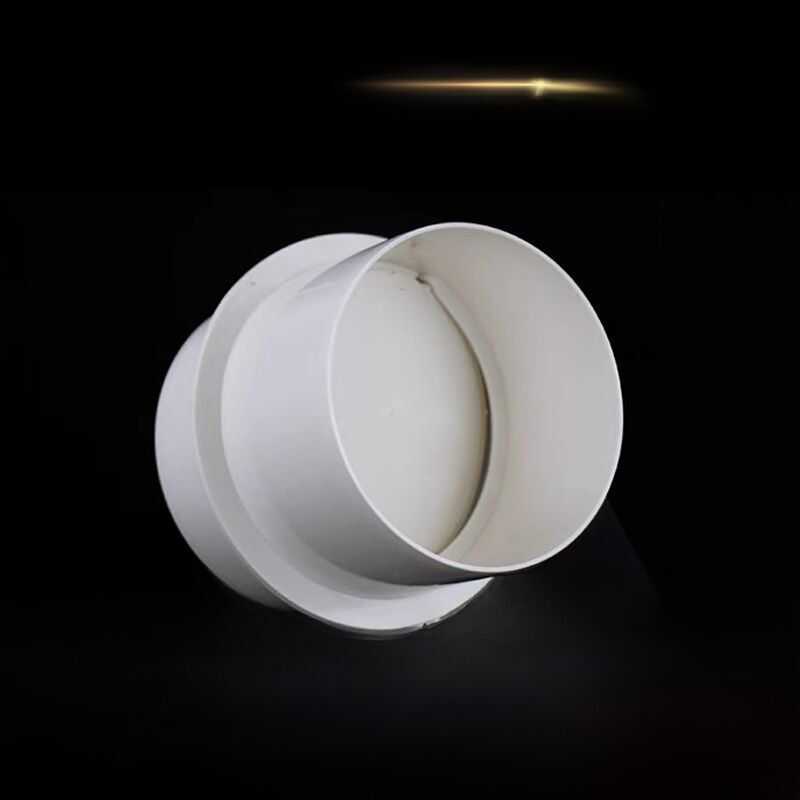 SK PVC Exhaust Pipe Check Vae Kitchen Bathroom Ventilation Duct Single ...