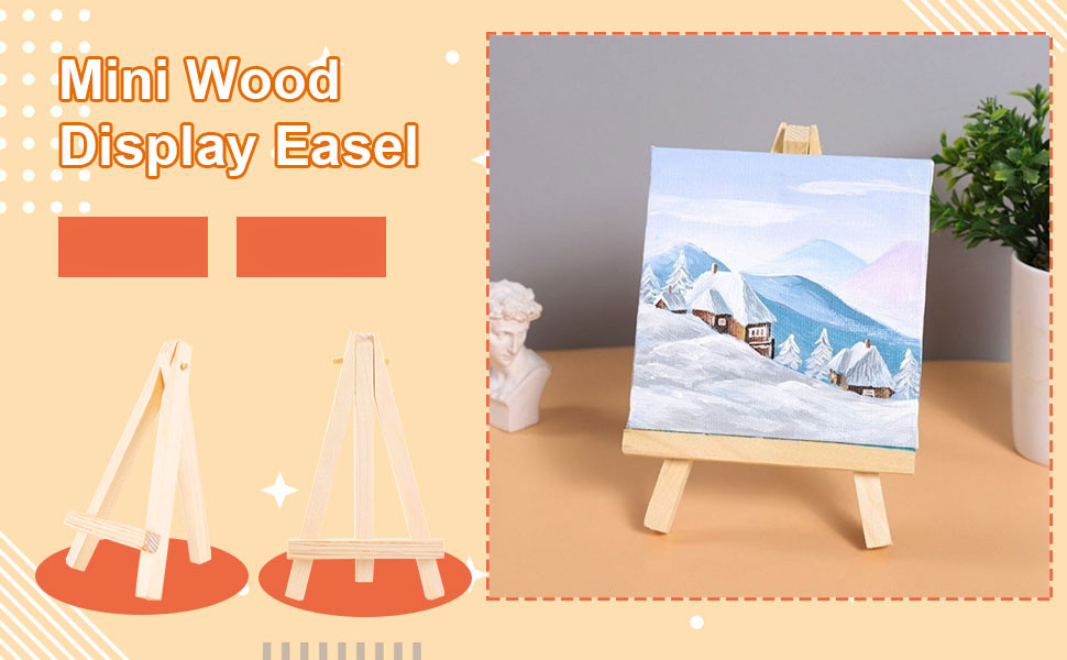5/10/20Pcs Mini Painting Display Wooden Easel / Small Photo Display ...