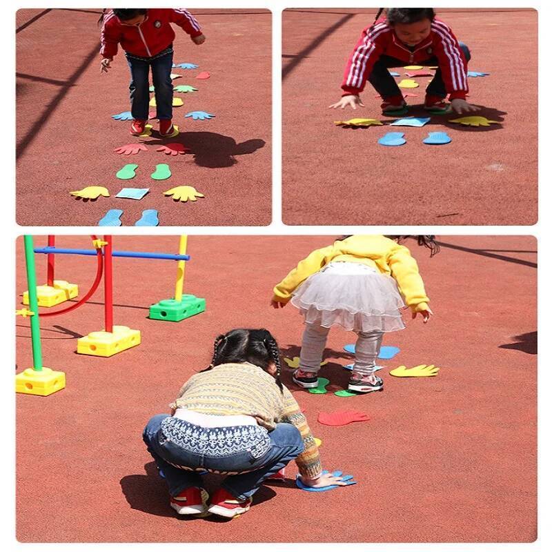 Hand Kids Feet Sensory Play Game Eduional Toys For Children Outdoor ...