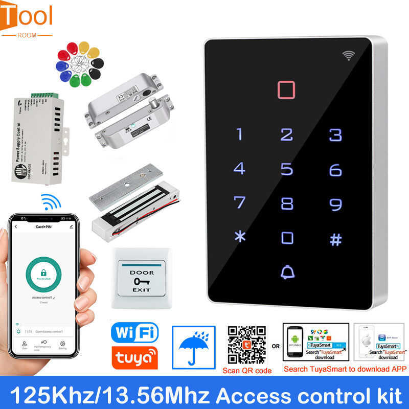 Ip68 Waterproof Wifi Tuya App Backlight Touch 125Khz/13.56Mhz RFID ...