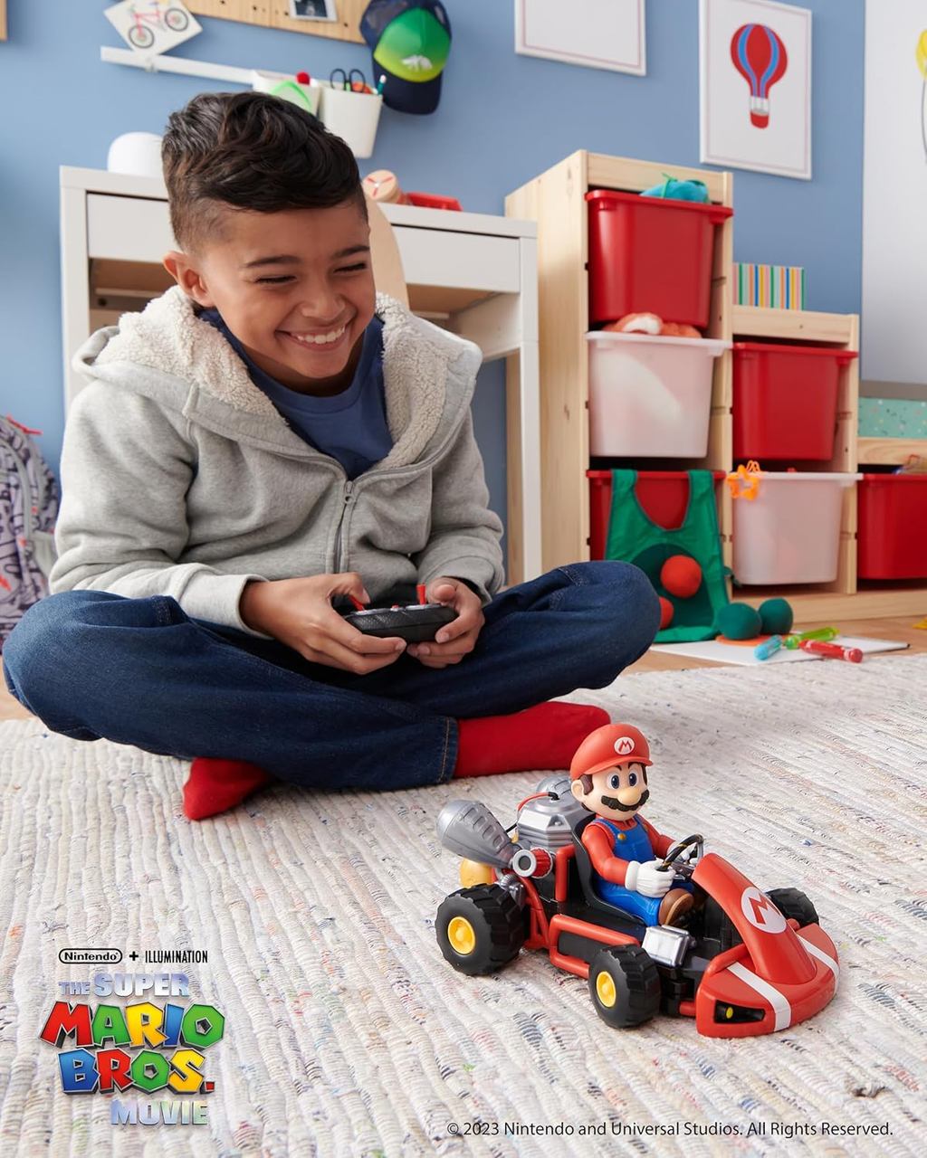 Super Mario BROS. Movie Rumble Kart RC Racer – 2.4GHz Full-Function ...