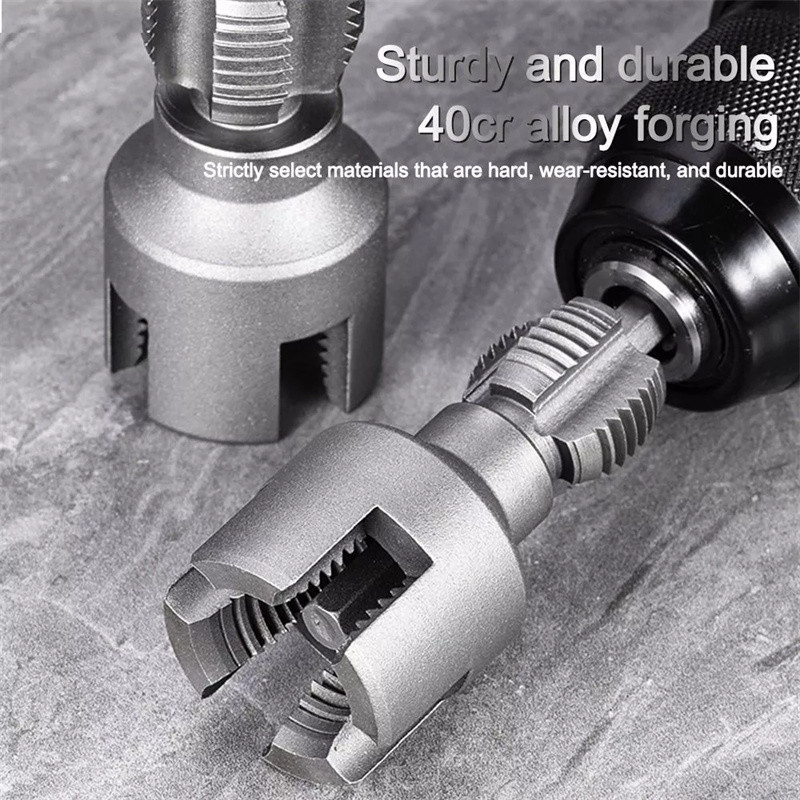 Pipe Thread Cutting Tool Electric Drill Compatible PVC Pipe Threader ...