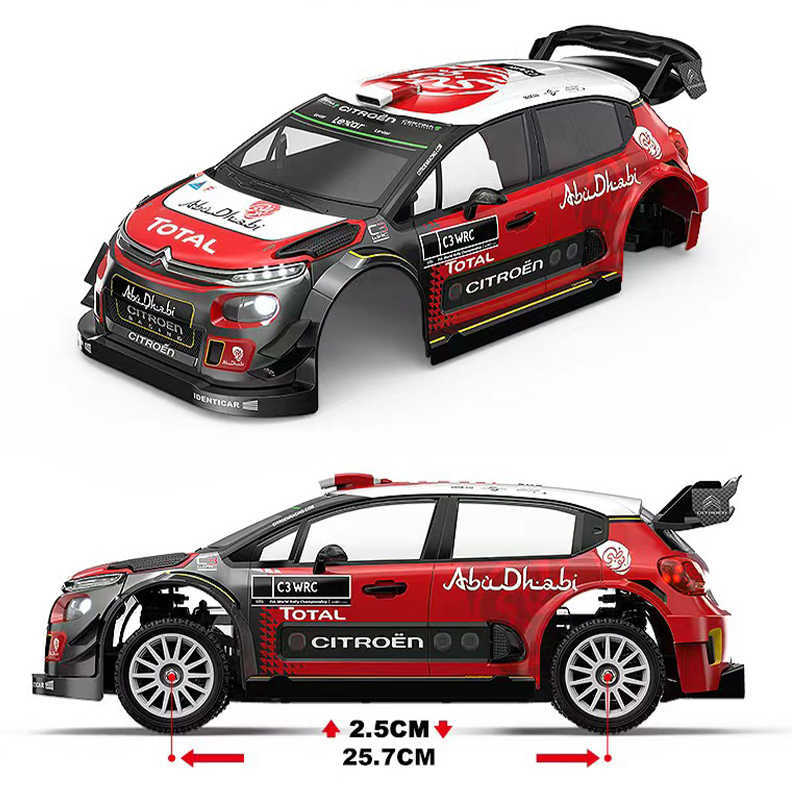 MJX Hyper GO WRC C3 10303 4WD Brushless RC Rally Racing 1/10 Electric ...