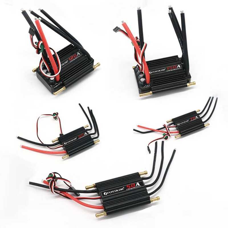 Brushless Flycolor ESC Speed Controller 50A 70A 90A 120A 150A With ...