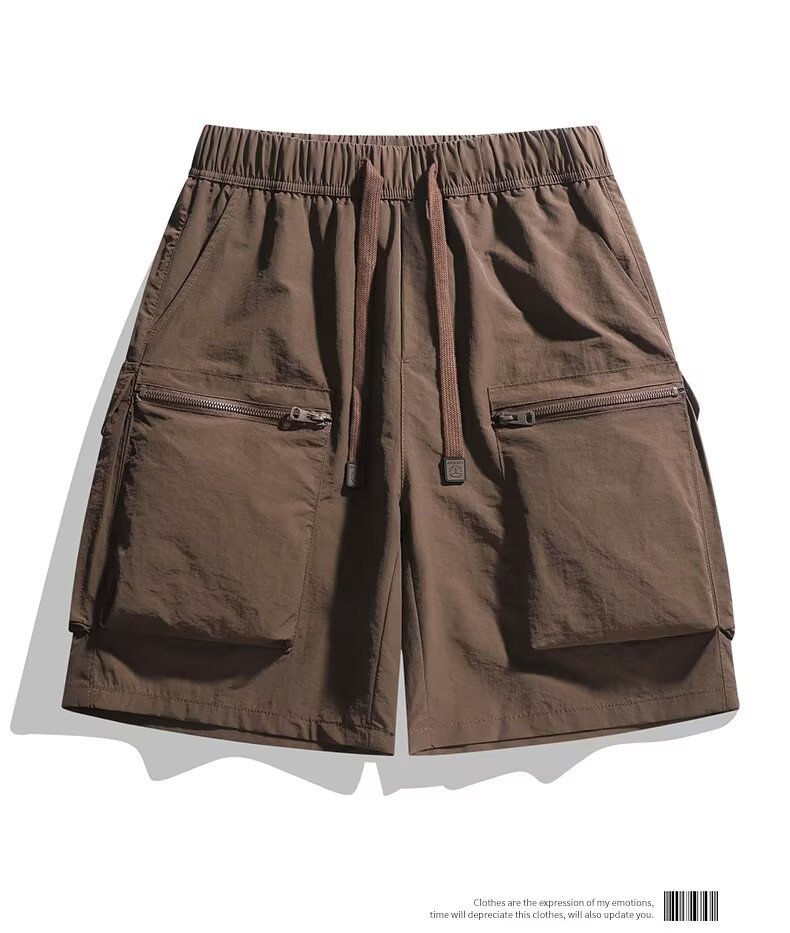 SIGLA Men's Quick Dry Cargo Shorts Multi-Pocket Summer Thin Breathable ...