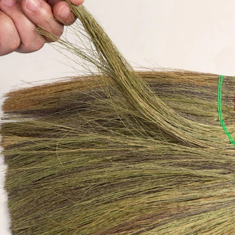 ALLGOOD Miscanthus Broom Natural Material Walis Tambo Floor Sweep ...