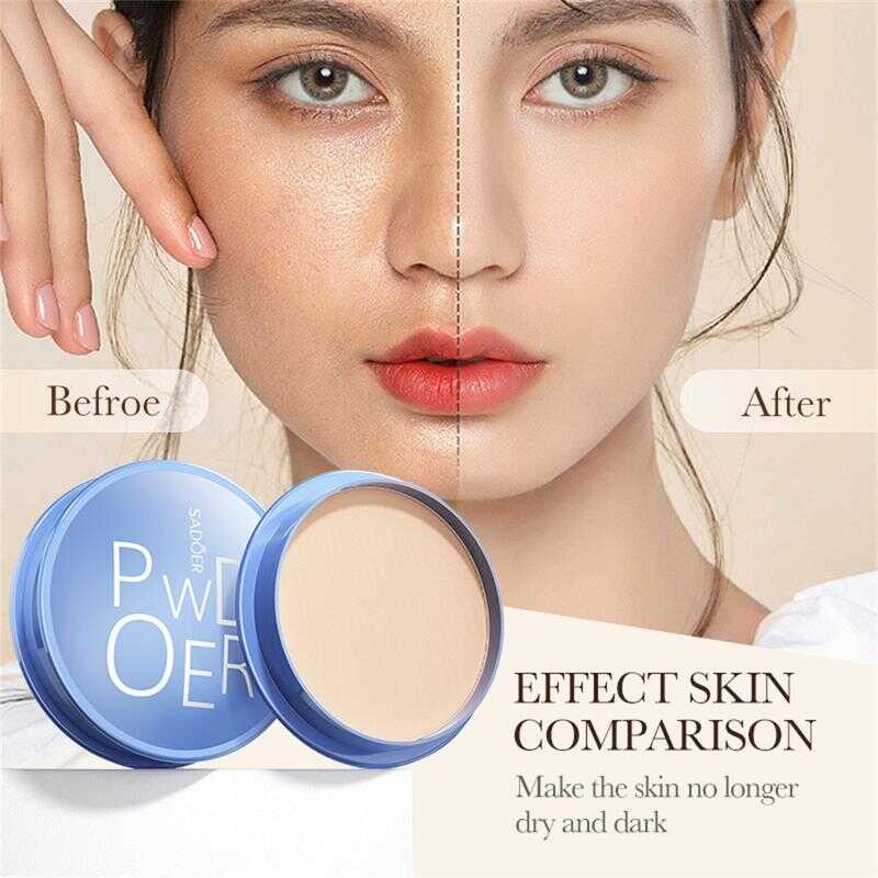 SADOER Veet Powder Brightens Skin Tone Conceals And Corrects Look Of ...