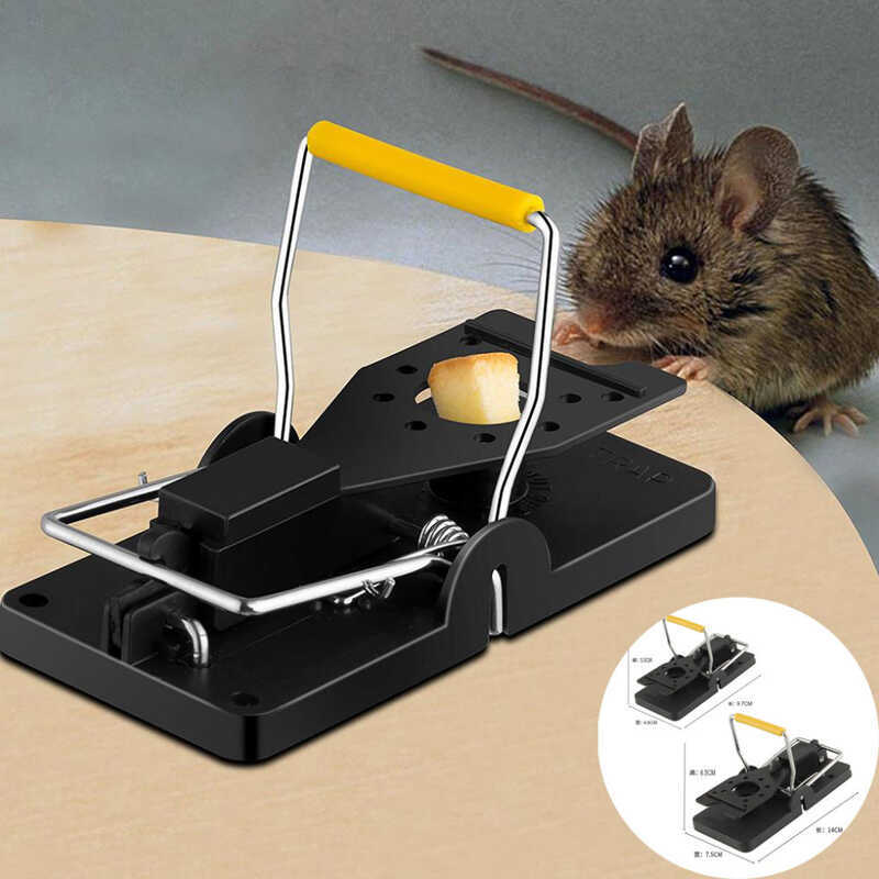 Both Dig And Small Highly Sensitive Trap Reusable Catching Mice Mouse ...