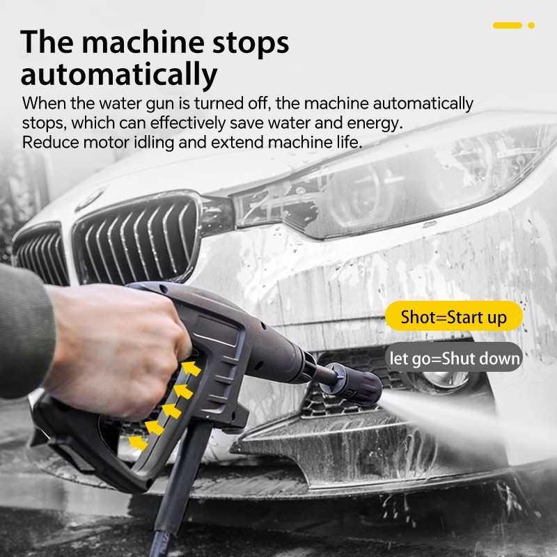REAIM Pressure Washer Heavy Duty Portable Visual Pressure Gauge 8000KPA ...