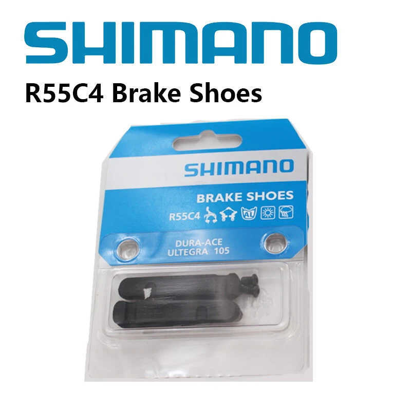 SHIMANO R55C4 Block M70R2 Road Bike Aluminum Carbon Rim Brake Pad ...