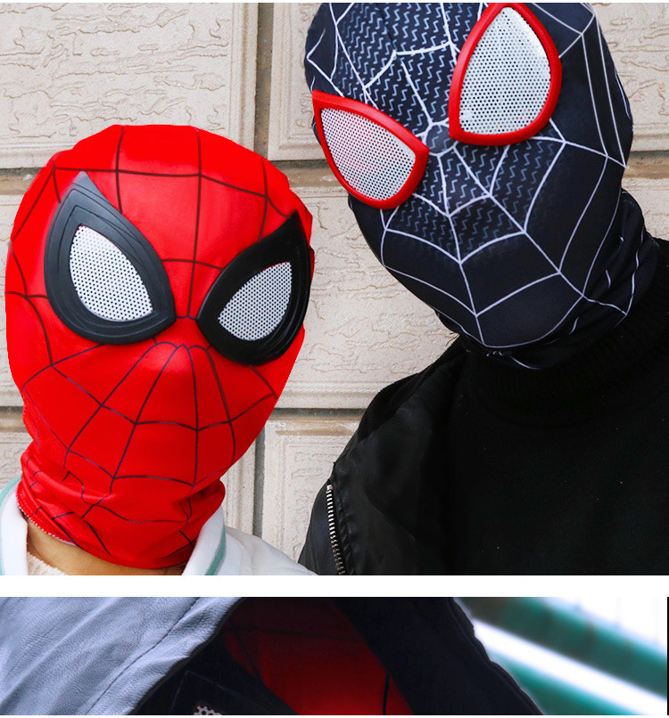 Spiderman Masks Full Face Cover Miles Morales Gwen Stacy Iron Spider ...