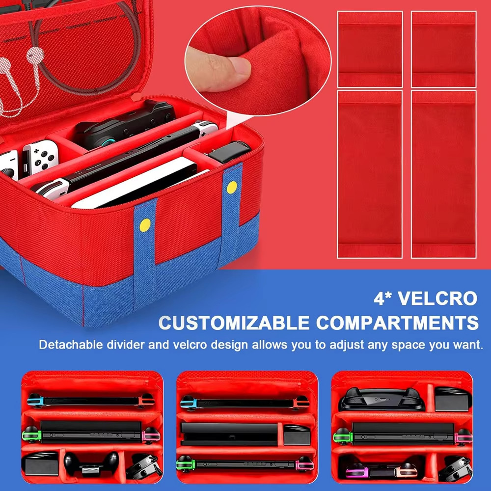 Portable Carrying Case Bag for Nintendo Switch/OLED/Lite Protective ...