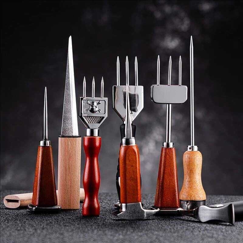 Three-Head Pick Round Baller Chisel Trident Divider Pin Fork Single ...