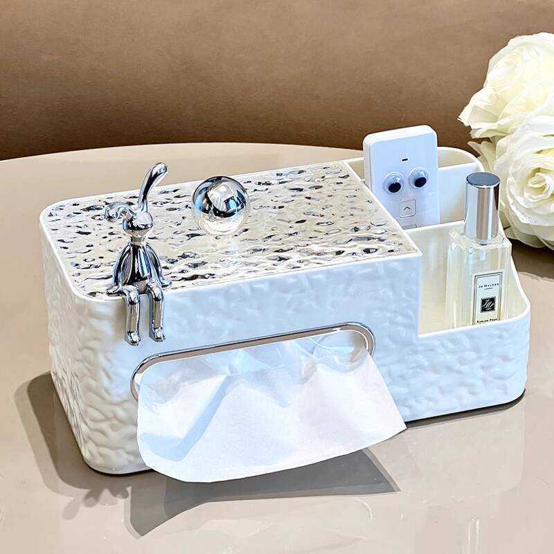 Cream Style Living Room Light Home Remote Control Coffee Table Storage ...