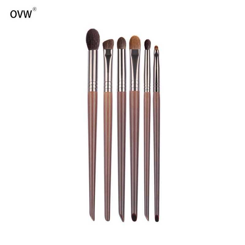 OVW 6 Pcs. Makeup Brush Set Multi-Function Eyeshadow Eye Liner Detail ...