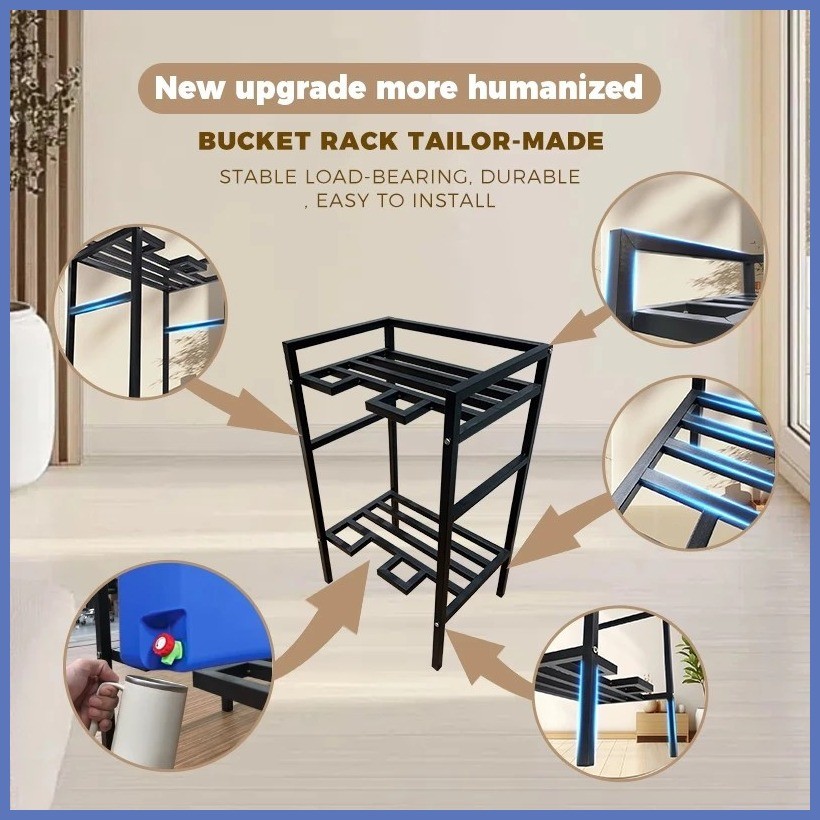 Water Container Rack Steel Gallon Rack Water Tank Bracket Water ...
