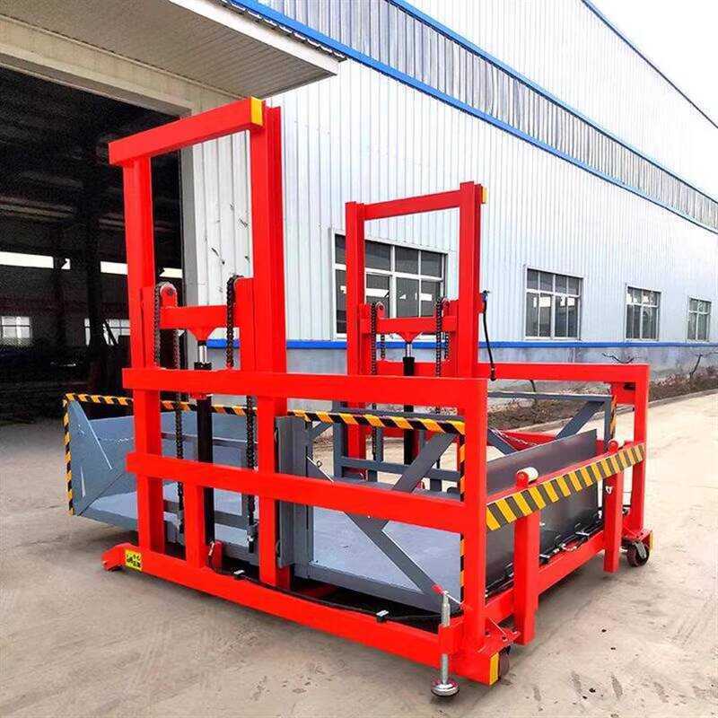 Mobile Bridge Hydraulic Electric Loading Container Unloading Ramp ...