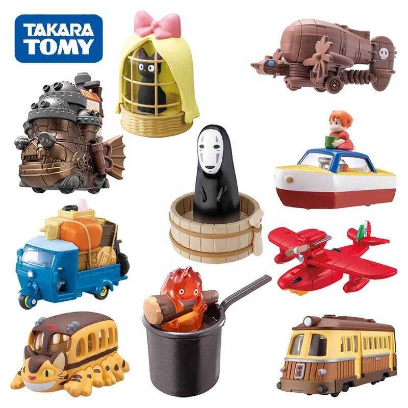 Y TAKARA TOMY Miyazaki Faceless Men's Cartoon Series Totoro Bus Kaihara ...