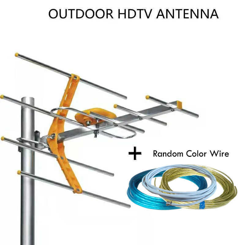 [No Blackbox Needed, Direct Plug To Tv] Outdoor Indoor Digital Antenna ...