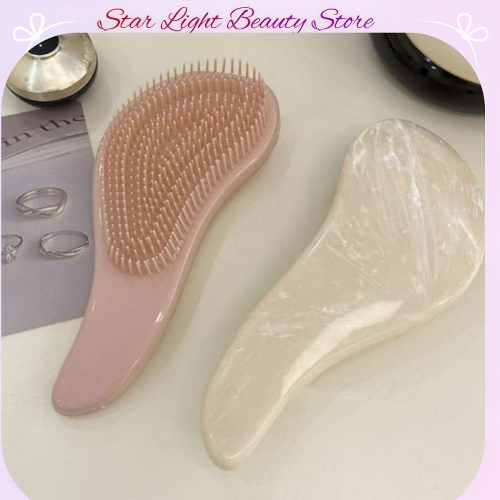 Hair Care Comb New Color Anti-Knot Static Plastic Massage Smooth ...