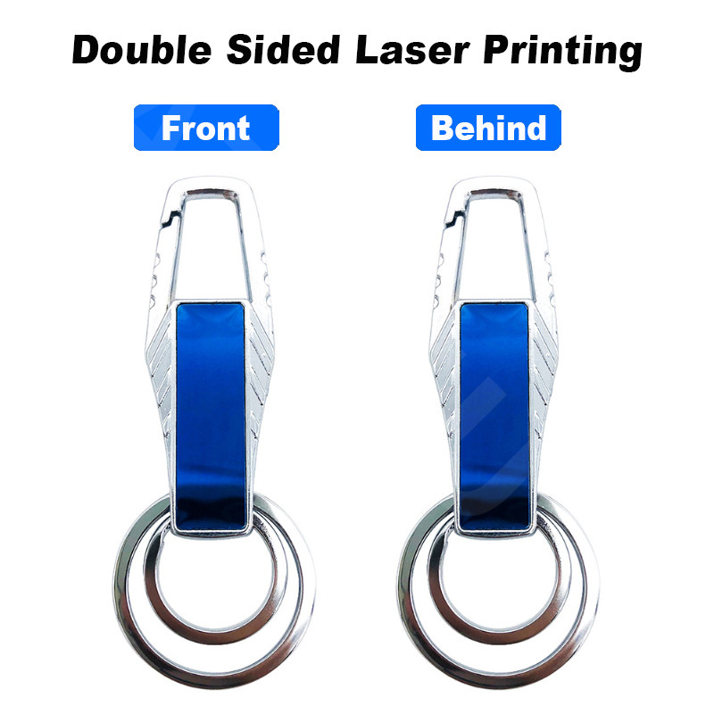 Ford Car Keychain Simple Metal Pendant Keyring Fashion Laser Engraving ...